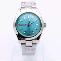 Heißer Verkäufer Herrenuhren Automatische GD2813-Bewegung 39mm Uhren 316L Edelstahl 116400 blaue Zifferblatt-Armbanduhren