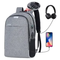 Рюкзак многофункциональный антиренажный мужские рюкзаки 15,6 дюймов ноутбук школьные сумки для подростков мальчиков USB зарядки путешествия