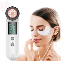 5 IN1 RF Face Soins Lifting Skin Rajeunissement LED Light Photon Eye Slack Electric Vibration Machine