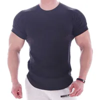 Erkek T-Shirt 2021 Moda Saf Renk Işık Kurulu Camiseta Masculina Casual Manga Curta Slim Com Çıktı EM O TOP DE TAMANHO