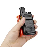 Ksun X-M6 Mini Two Way Radio UHF PMR 446 Walkie Talkie Profesional Portable Portable Radio Effetsiver Station Interphone Antenne interne