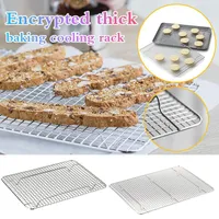 Tools & Accessories Stainless Steel Wire Grid Cooling Rack Tray Cake Food Oven Kitchen Baking Pizza Bread Barbecue Cookie Biscuit Holder She