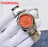 Fabrik Frauen Mechanische Uhren Full 904l Edelstahl 31mm Saphir Rot Silber Wasserdichte Leuchtkanne Montres de luxe femme