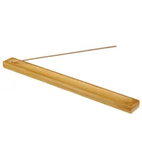 Fragrance Lamps Bamboo Stick Rökelse Hållare Ash Catcher Sandelträ och Agarwood Stick DH2054