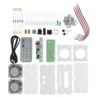 Portable Speakers Bluetooth Speaker DIY Kit USB Mini Home Stereo Sound Kits With LED Flashing Light Soldering Project