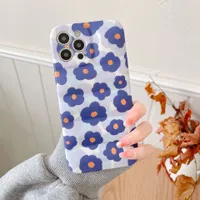 3D Touch Flower Pattern Soft TPU Phone Case Cases For iPhone 13 12 11 Pro Max X XS XR 7 8 Plus