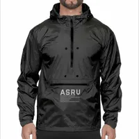 Vestes pour hommes 2021spring et automne Mode manteau de sport coupe-vent mince à capuche décontractée veste de pluie