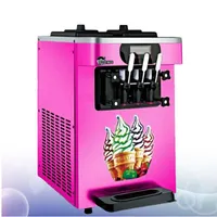 Ice Cream Making Machine Soft With Desktop Mini Stainless Steel Maker Dessert