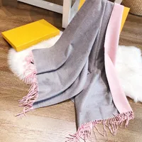 Wholesale Designer Scarf Timeless Classic Super Long Shawl Fashion Women Soft Silk High Qualtiy Wool Cashmere Scarves