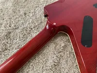 Guitare électrique en forme spéciale Ebony Touche en soie enveloppée Note professionnelle