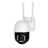 Câmera IP de velocidade PTZ Speed ​​Dome 1080p 2MP Câmeras sem fio externas 12pcs LED 30m Vigilância de áudio bidirecional CCTV