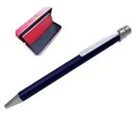 Giftpen Diseñador de lujo bolígrafos bolígrafo bolígrafo Concavo enrejado Forma de plata Cap y clip con sello Top Regalo
