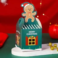 Geschenk Wrap Weihnachten Apple Verpackung Kasten Papier Tasche Kreative Eve Frucht Kinder 1 Stück