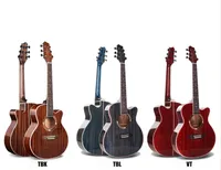 2021 Smyigerd 어쿠스틱 기타, 36 인치, 21F, 밝은 공정, 모든 A + 마호가니 우드, Freeshipping