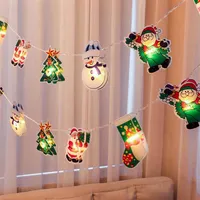 Snowman Christmas Tree LED String Lights Decoration Home Xmas Ornaments New Year a39 a06