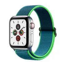 Elastic strap for Apple watch band 45mm 41mm 44mm 40mm 38mm 42mm Adjustable Nylon Solo Loop Bracelet iWatch series 7 3 4 5
