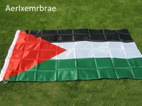 AerlxemRebrae 90 * 150cm Le drapeau Polyester Drapeau Palestine Haute qualité