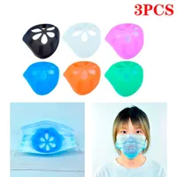 Scarves Mouth Scarf Support Breathing Assist Help Inner Cushion Bracket Food Grade Silicone Holder Face Covering