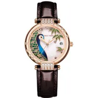 Wristwatches Reef Tiger Ladies Watches,lady Wrist Watch Women Automatic Mechanical Wristwatch Dress Timepiece Relogio Femino Top Luxury Bran