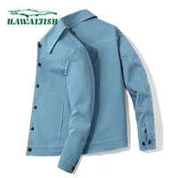 Herrenjacken Hawaifish Brand Jacke Herbst hübsche dünne Windbreaker Koreanische Business Casual High Quality Casaco Maskulino