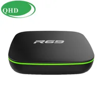 Leadcool R69 QHD Set Top Box S905W Quad Core Android 9.0 Media Player TV Récepteur 1G 8G 4K Support 2.4G WiFi