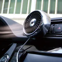 Ventilateurs électriques Multi-fonction fournitures automobiles automobiles Car Clim de climatisation Ventilateur de vent Console USB régulent l'expansion de l'automobil