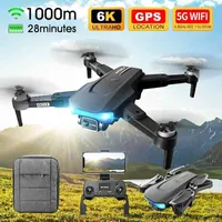 Eachine & LSRC LS38 Drone Profesional HD 6K Mini Camera RC Quadcopter With 5G WIFI GPS Brushless Motor 4CH Helicopter Dron