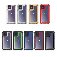 Transparant Clear Robuust Space Case Case voor iPhone 6 6S 7 8 Plus X XS XR 11 12 PRO MAX 13 COVER