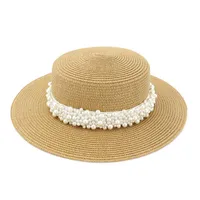 넓은 모자 모자 여성을위한 태양 모자 여름 패션 성격 crystal 모든 여행 바이저 야외 해변 휴가 해변 Hz111
