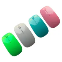 Mice Rechargeable Optical Wireless Mouse Slient Button Ultra Thin Mini Ultrathin USB 2.4G For Computer Laptop