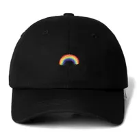 Dropshipping Visors Rainbow Snapback Cap Katoen Baseball Caps voor Mannen Vrouwen Verstelbare Hip Hop Dad Hat Bone Garros Casquette