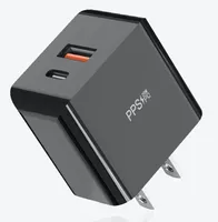 wholesale Amazon Spot super charger accessories PD 20w chargers dual port usb wall charger type c fast charging adapter for