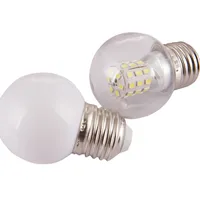 LED 전구 G14 5W E27 중간 기지 따뜻한 흰색 작은 전구 침실 천장 팬 테이블 램프 조명 USALight