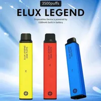 Elux Legend 일회용 포드 디바이스 키트 전자 담배 3500 퍼프 1500mAh 10ml 프리 그릴 카트리지 vape 펜