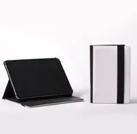 Tablet PC Kılıflar Çanta Süblimasyon DIY Beyaz Boş PU Deri Ipad Kapak Fit 7-8 inç Or9-10 inç için