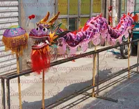 Dragon Costume 3,1 m długości 4 dzieci dzieci bawią się kolorowymi tradycyjnymi imprezowymi pokazami szkolnej parad parad inteligentna maskotka