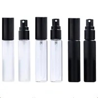 10ml Travel Refillerbar Glas Spray Bottle Provflaskor Portable Mini Perfume Atomizer