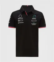 F1 T-tröja 2021 Ny produkt Racing Suit Formula One Team Racing Overaller Kortärmad Sommar Mäns Bilfläkt Kläder