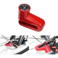 Cerraduras de bicicletas de 3 colores anti robo disco disco de freno bloqueo de rotor para scooter motocicleta seguridad bicicleta