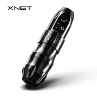 XNet Titan Wireless Tattoo Machine Rotary Battery Pen Silne Motor Cyless LCD Digital Display Digital dla Artist Ciała Makijaż 220216