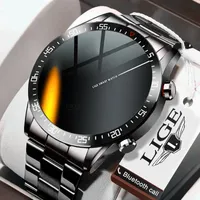 Designer horloge merk horloges luxe horloge touchscreen heren IP68 waterdichte sport fitness slim voor mannen