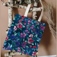 Dames winkelen tropische planten en bloemen opbergzak Organisator Casual mode grote capaciteit canvas tote bolsa -tassen