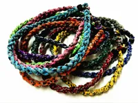 18 inch Three Braided Rope Camo Color Tornado Necklace Sport Party Gift For Football Baseball Healthy Triple Necklaces