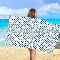 2022 Summer Beach Handduk Hem Absorberande Bekväma handdukar unisex lyxmönster badrumsmaterial