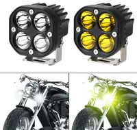 40W Car Light Bar Motorcycle 4 Led Bar Fog Lights Headlights Spot Pod Lamps for Auto Niva Lada 4x4 Off Road ATV Offroad