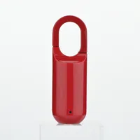 Taşınabilir Su Geçirmez Mini Akıllı Asma Kilit USB Şarj Edilebilir Parmak İzi Kontrol Anahtarsız Kapı Kilidi Güvenlik Uygulaması Olmadan NO WIFI