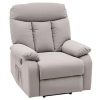 Главная Мебель для гостиной Электрический подъемник Функциональный стул с массаж серебристый белый PU A и B коробка