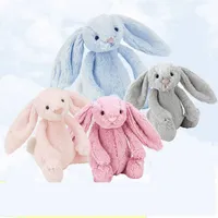 30 см супер мягкий кролик кукла детские мягкие плюшевые игрушки для детей кролика спальный приятель фаршированные плюшевые животные детские игрушки для младенцев