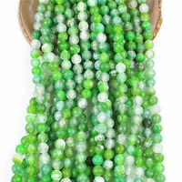 Autres 8mm 10str / lot en gros Perles d'agate à facettes / rondes en gros Perles de pierre, coloré de pierres de pierres précieuses, perle en vrac