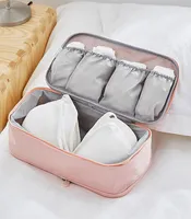 Bayanlar için seyahat iç çamaşırı saklama çantası